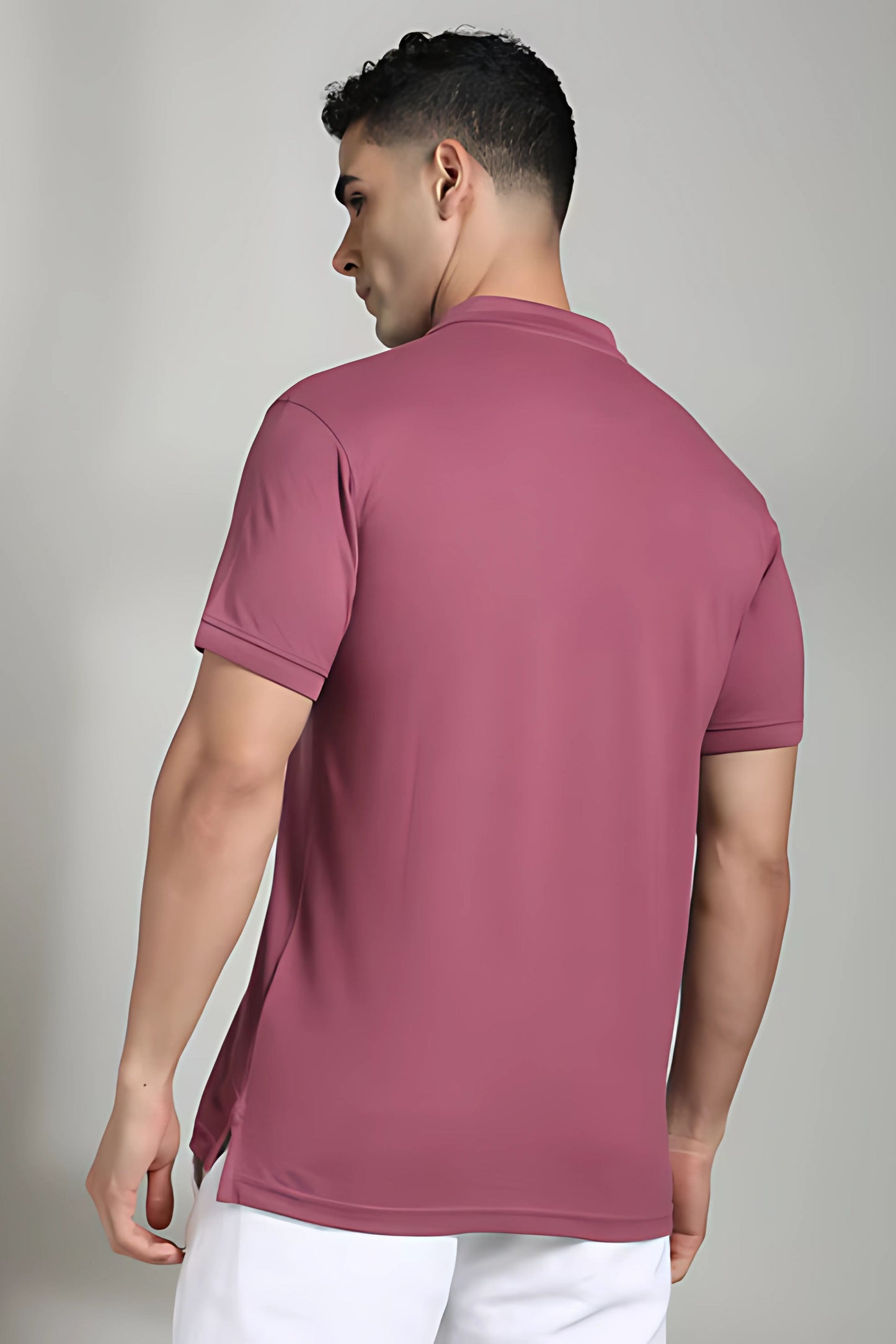 Pink Classic Polo T-shirt