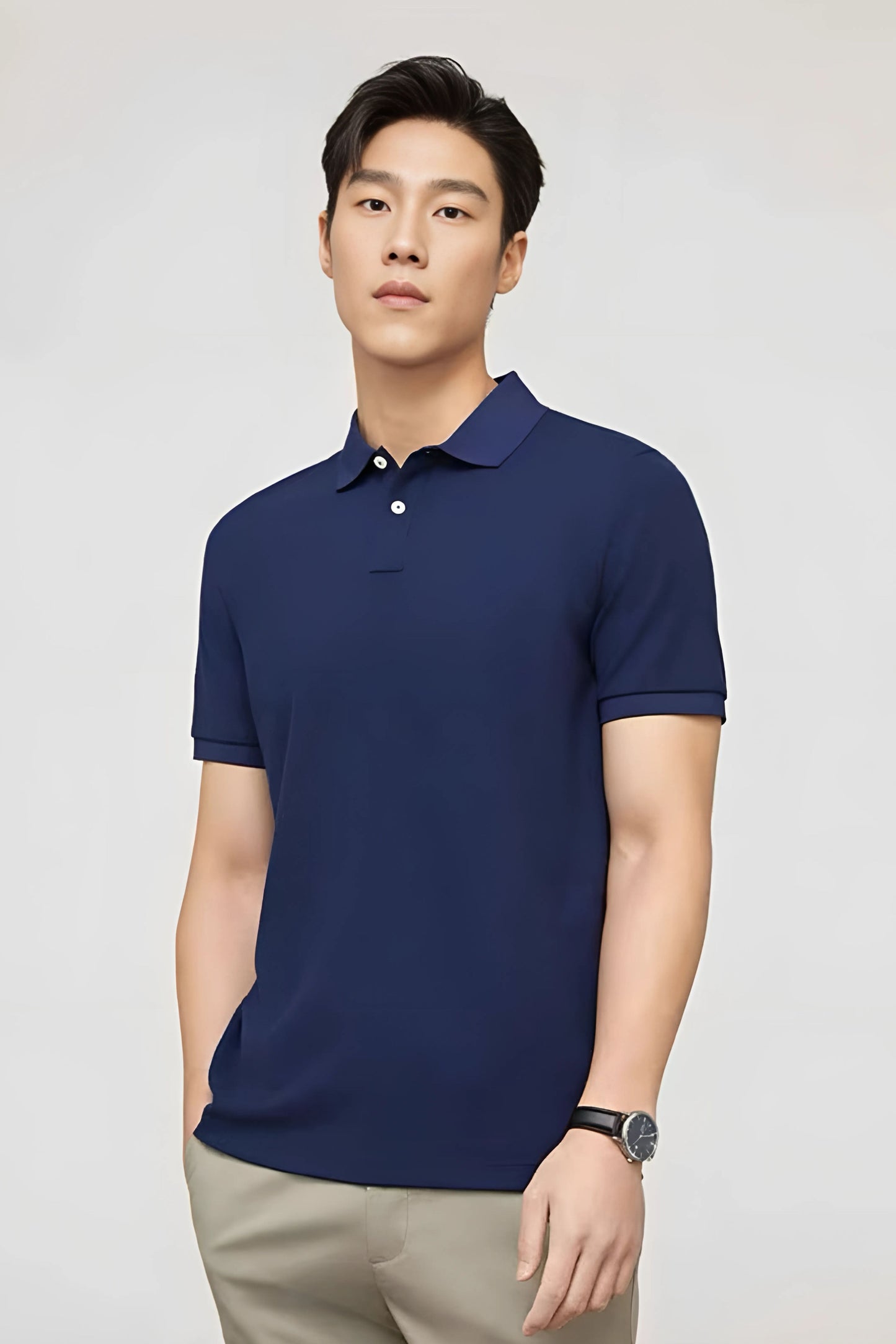Blue Classic Polo T-shirt