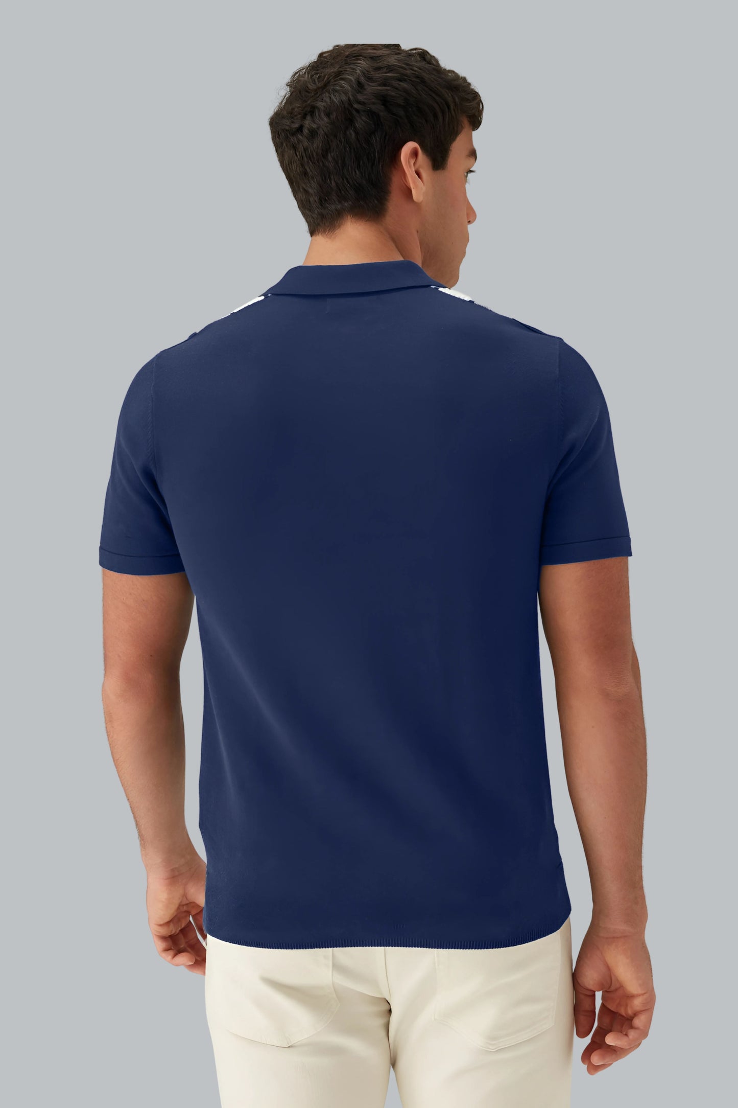 Blue Classic Polo T-shirt