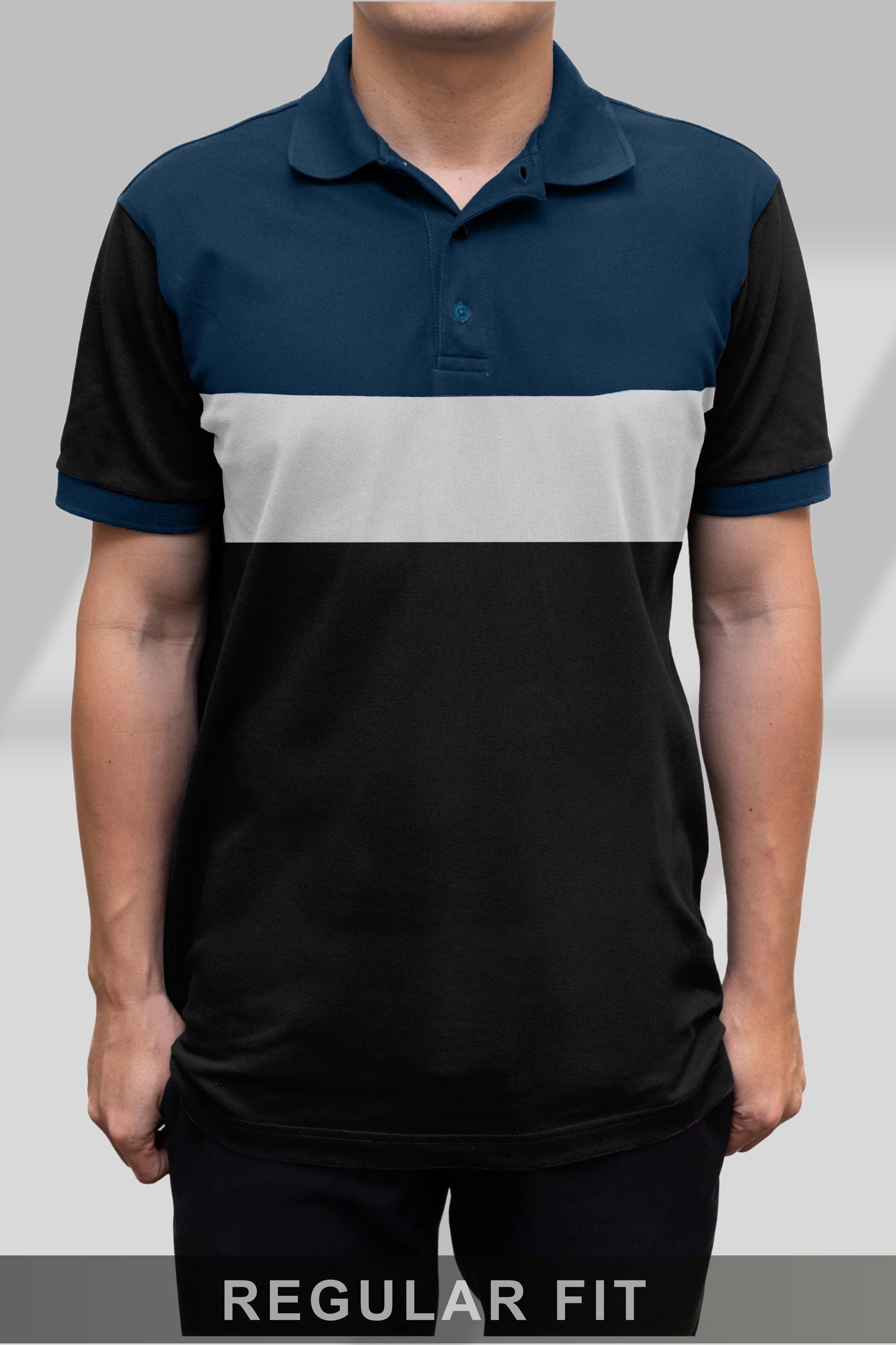 Paneled Polo T-Shirt Timeless Edition