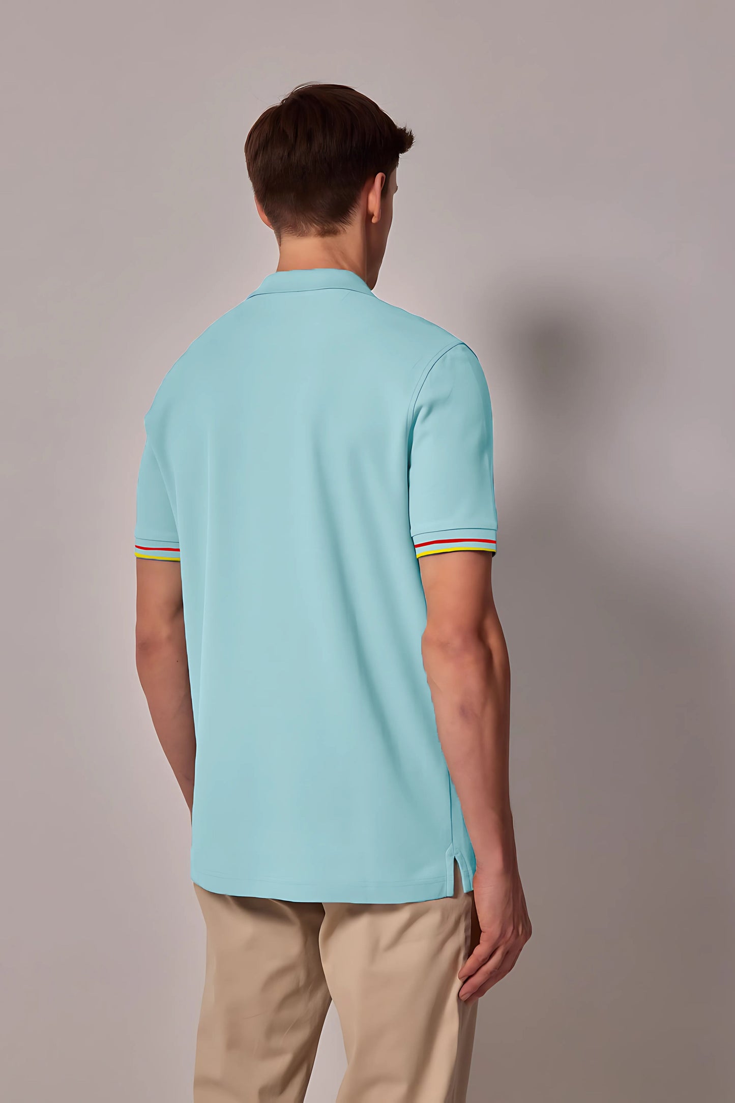 Sky Blue Classic Polo T-shirt