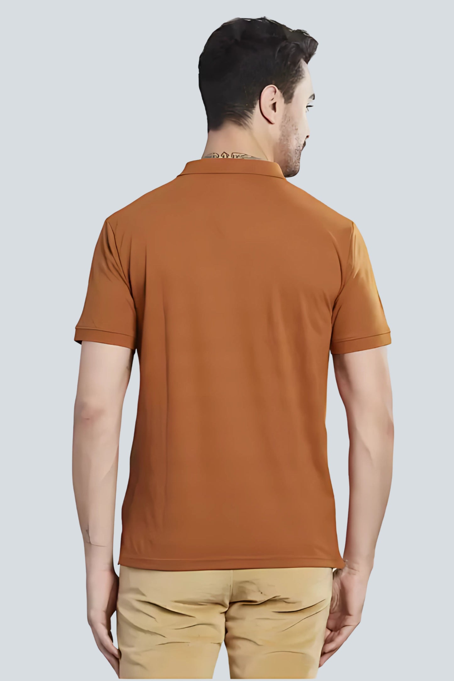 Classic Brown Polo T-shirt