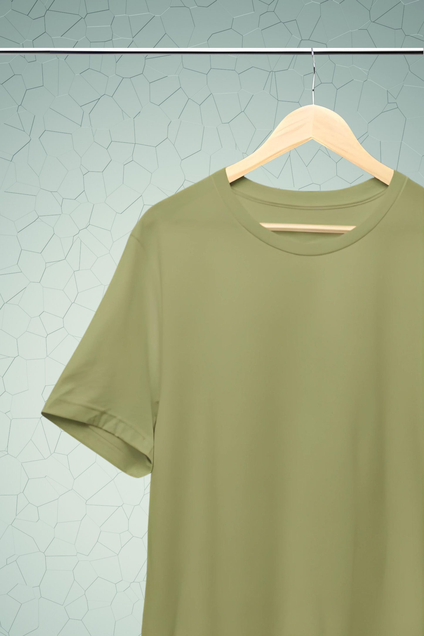 Dark Khaki Solid Tshirt