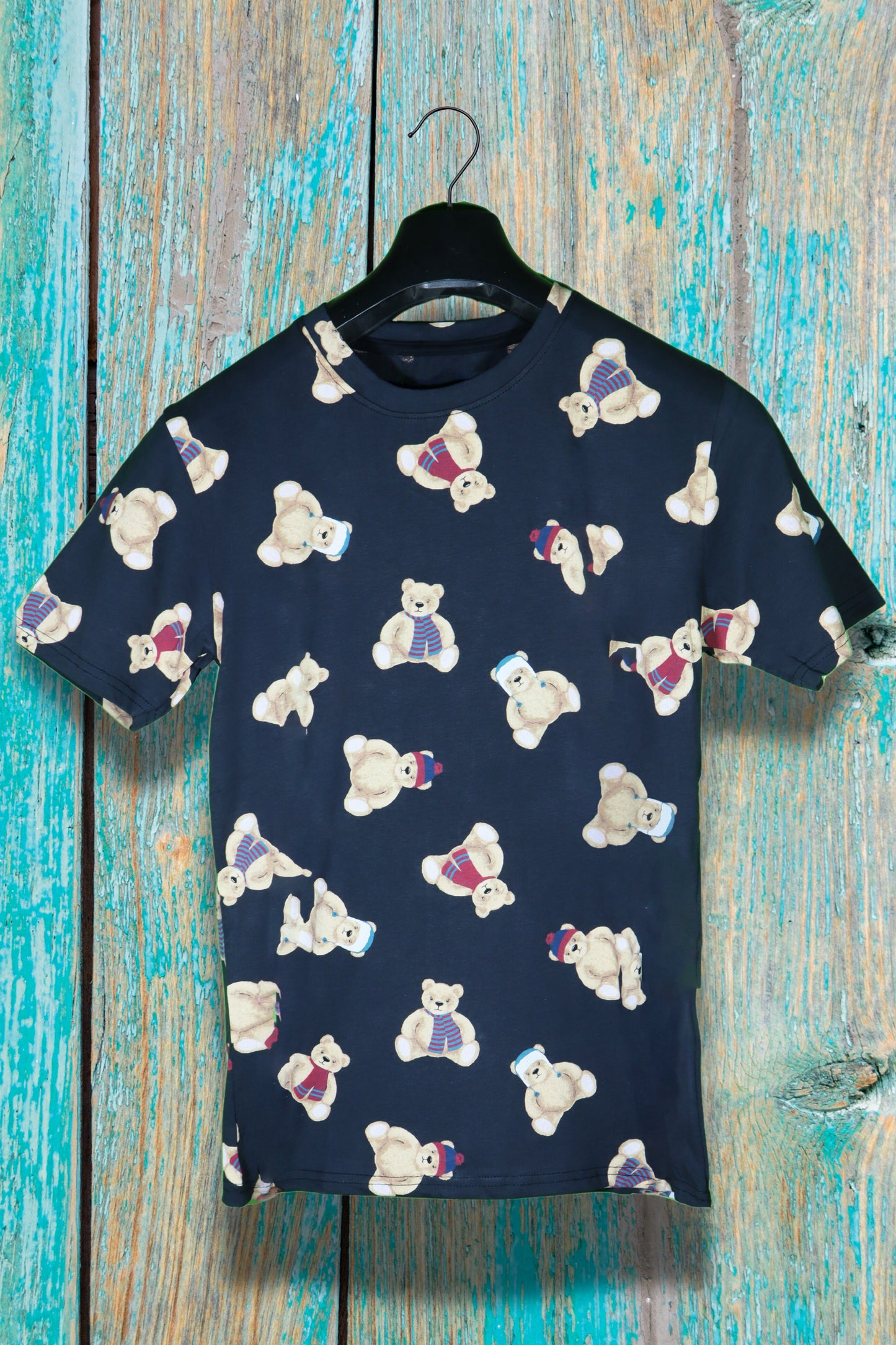 Men's Trendy Bear Printed Tshirt