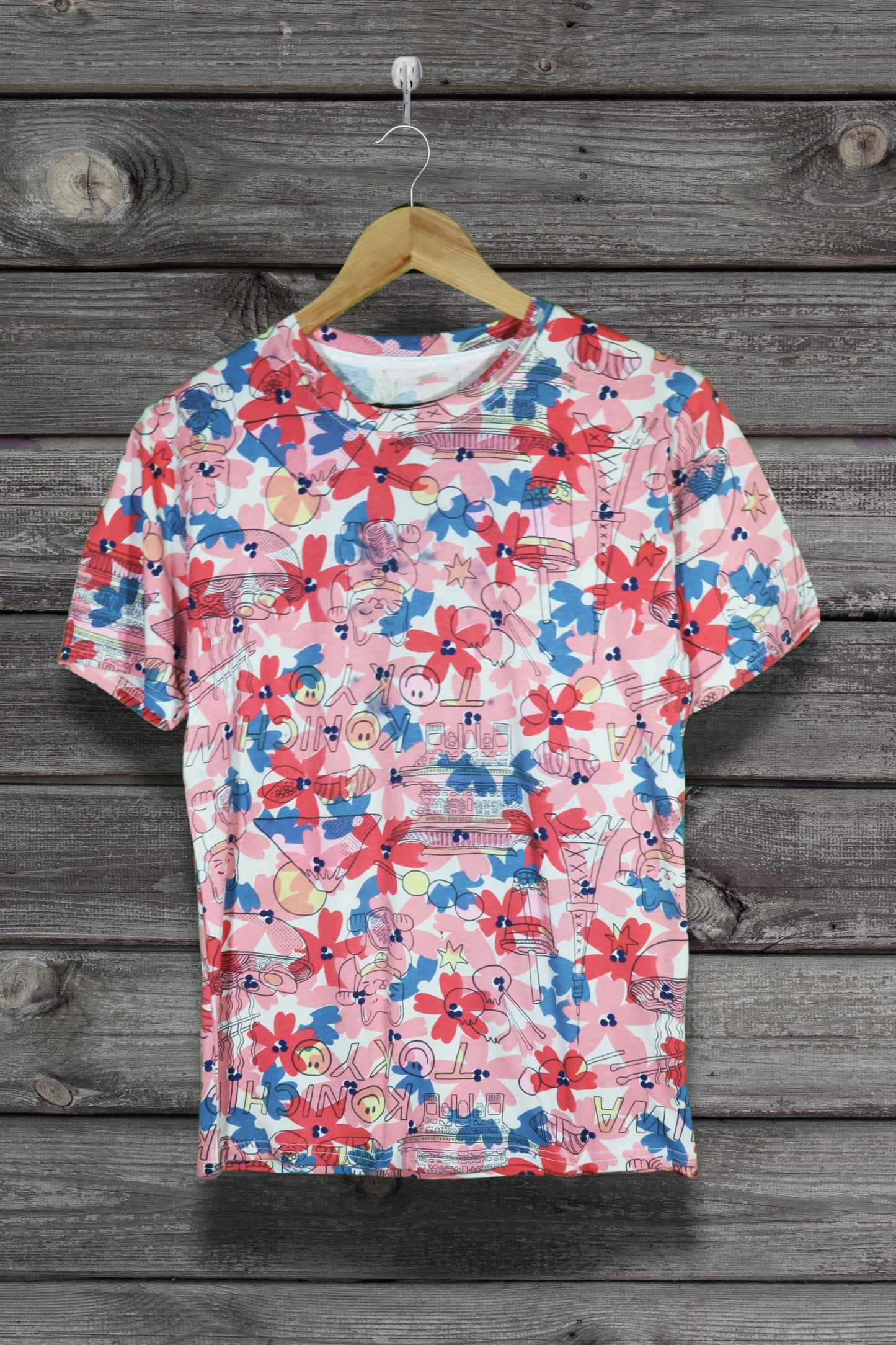 Men's New Funky Style Printed T-shirt