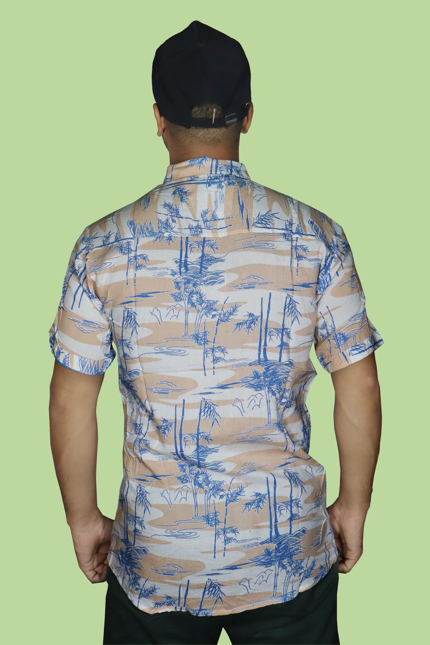 Men's Partywear Printed Shirt