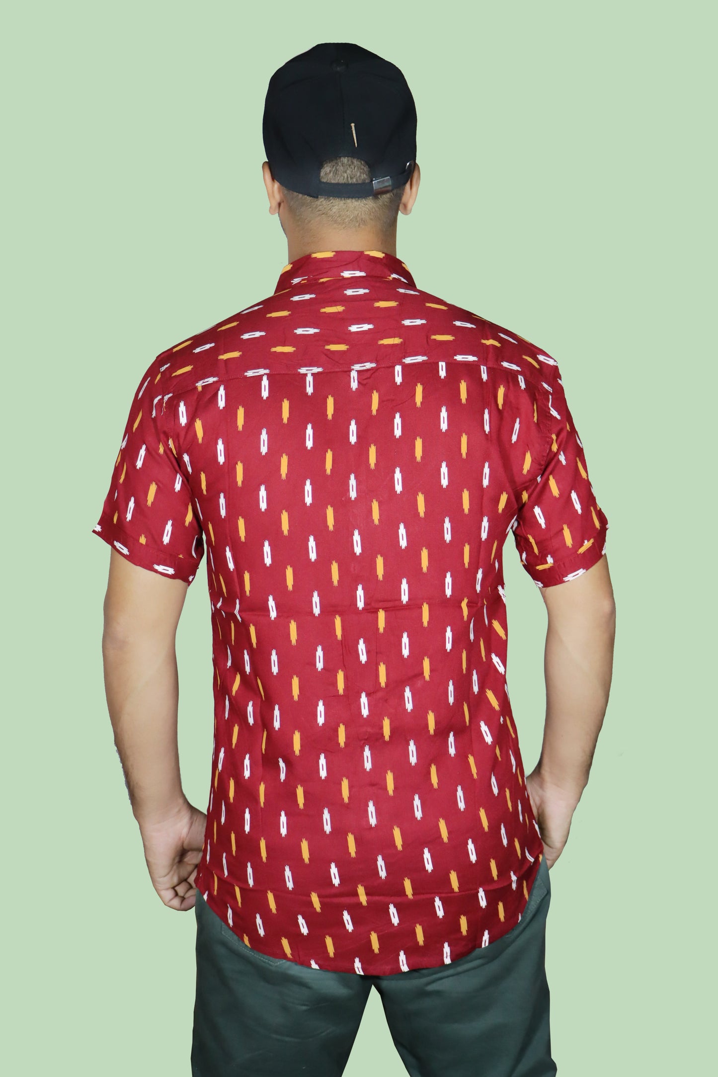Cotton Half Sleeve Printed Shirt