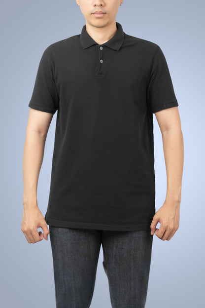 Black Classic Polo T-shirt