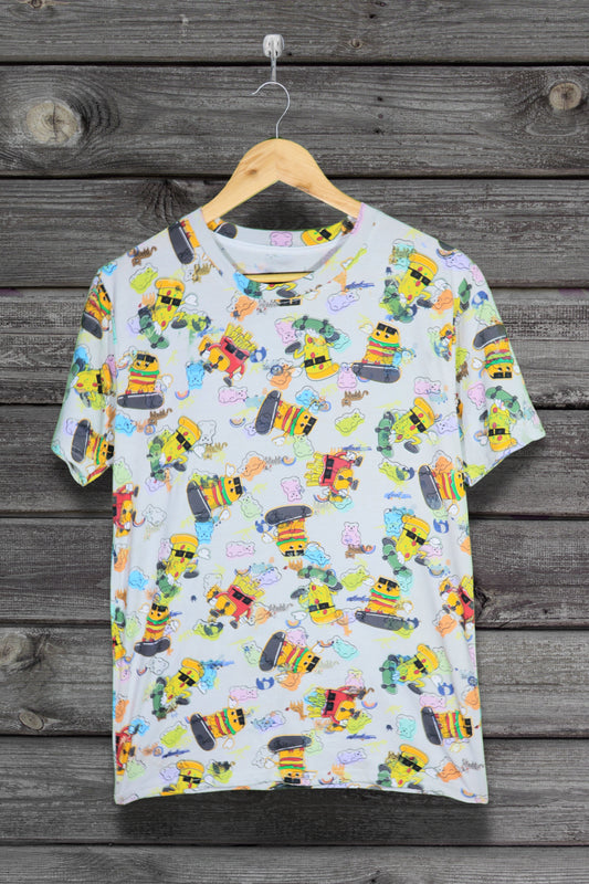 Men's New Trendy Funky Abstract Printed T-shirts