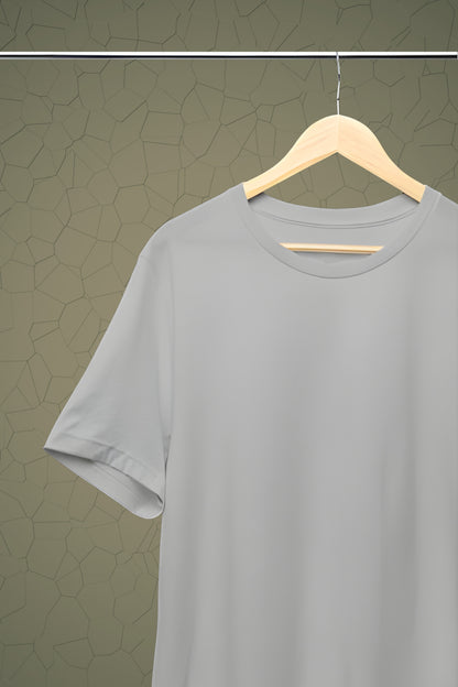 Slate Gray Solid T-shirt Adventure Series