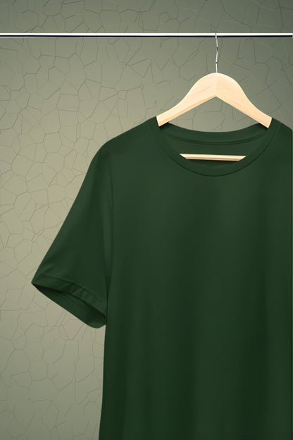 Solid Deep Green T-shirt - Adventure Series