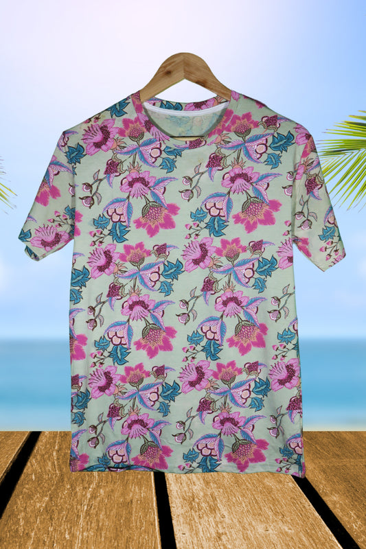 Bluespece Exclusive Floral Printed T-shirts