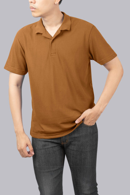 Classic Brown Polo T-shirt