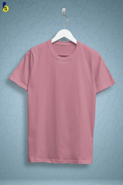 Lilac Solid Men T-shirt - Adventure Series