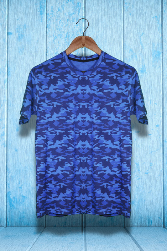 Bluespece Exclusive Abstract Printed T-shirts