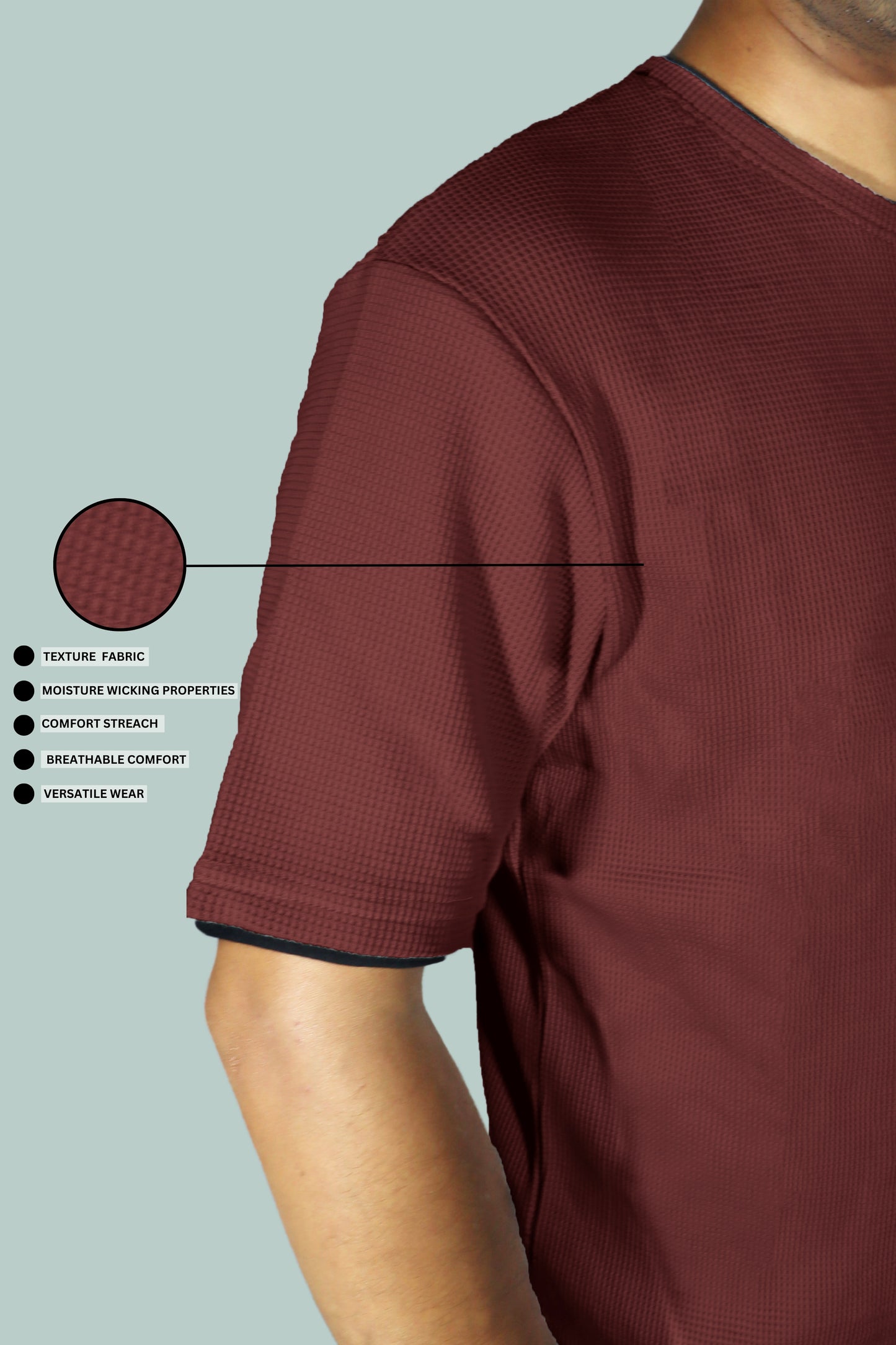 Classic Maroon Kulti T-shirt