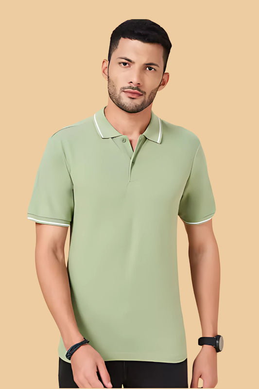 Aqua Green Classic Polo T-shirt