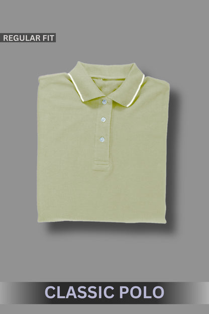 Aqua Green Classic Polo T-shirt