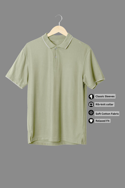 Aqua Green Classic Polo T-shirt