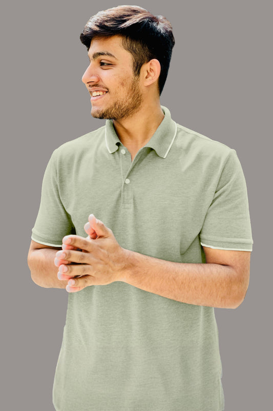 Aqua Green Classic Polo T-shirt