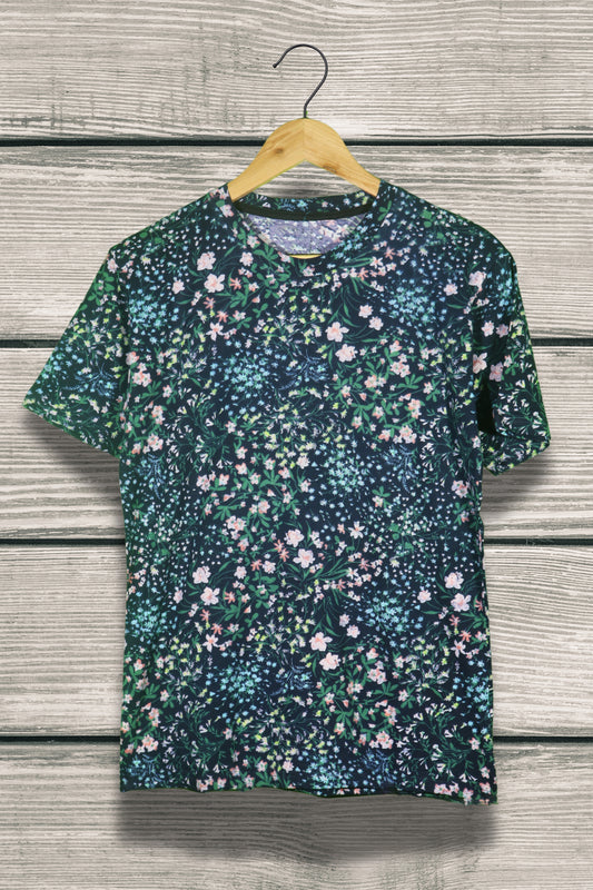 Men's Trendy Floral Printed T-shirts