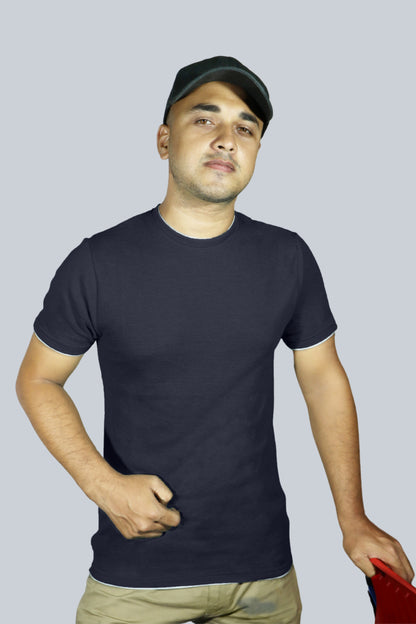 Navy Blue Kulti T-shirt