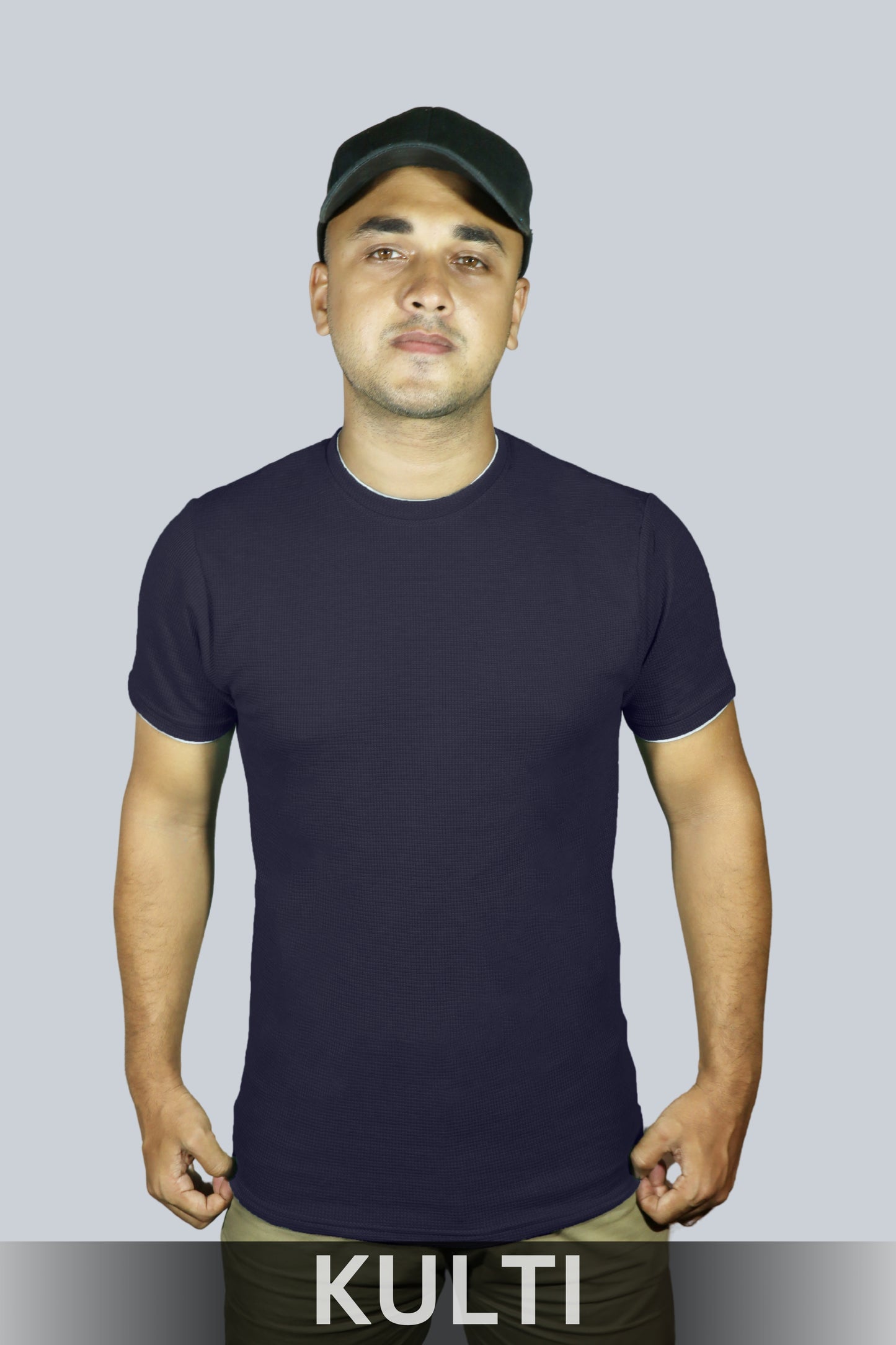 Navy Blue Kulti T-shirt