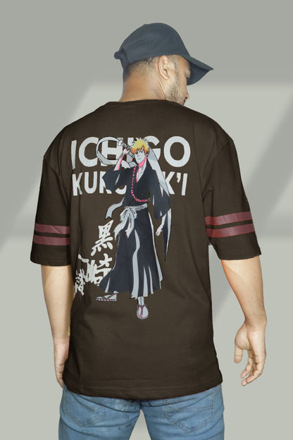 Brown Ichigo Bluespce X Oversized T-shirt.