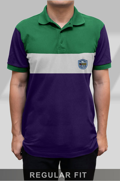 Green & Purple Polo T-Shirt Timeless Edition