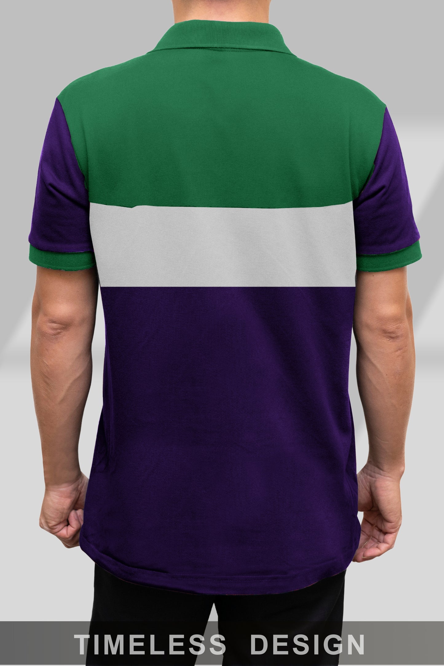 Green & Purple Polo T-Shirt Timeless Edition