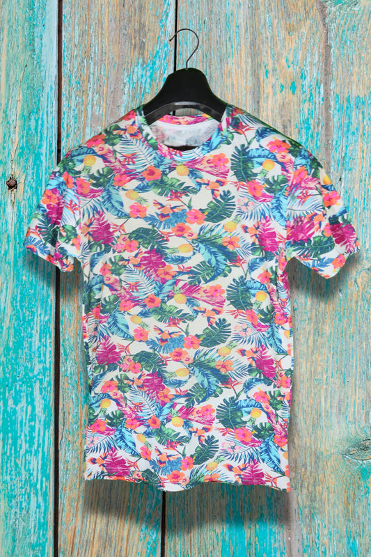 Classy Men's Floral Printed Tshirts