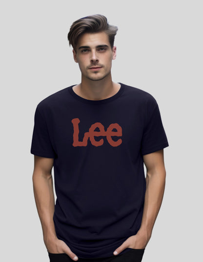 Lee X Bluespece Exclusive Men's Navy Blue T-shirt