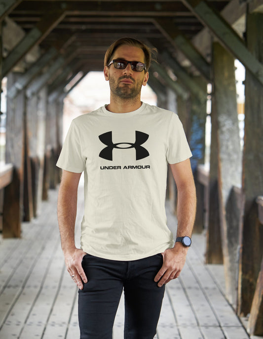 Under Armour X Bluespece Exclusive Men's Cream T-shirt