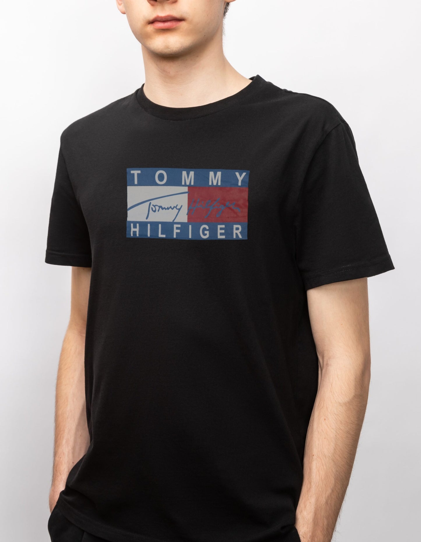 Tommy X Bluespece Exclusive Men's Black T-shirt