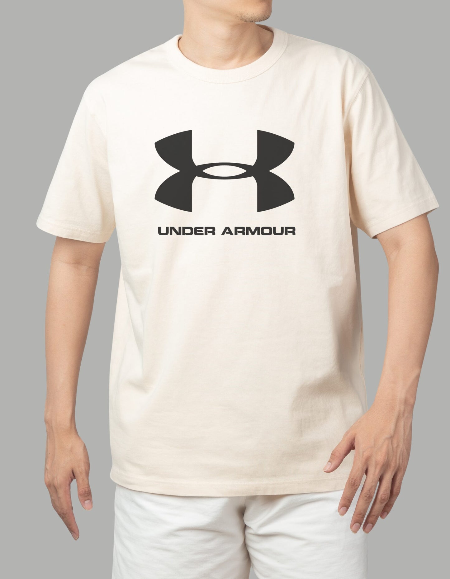 Under Armour X Bluespece Exclusive Men's Cream T-shirt