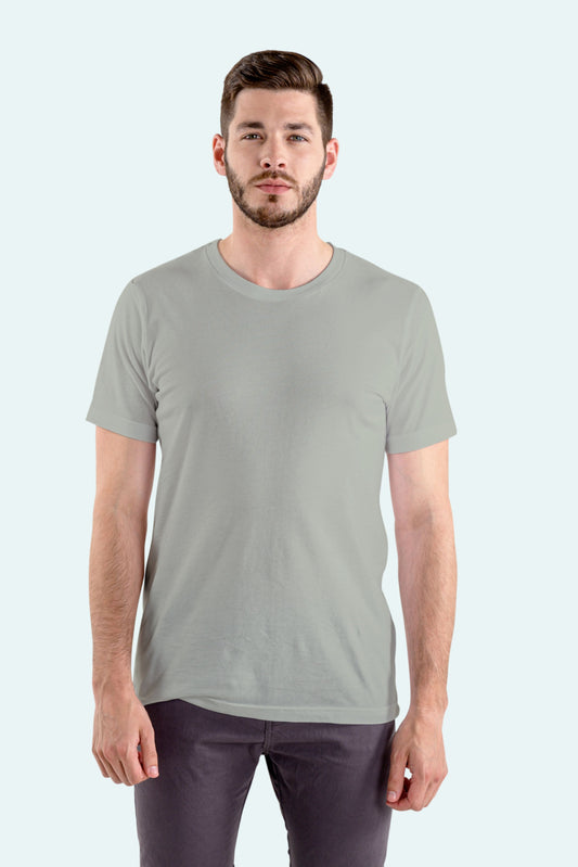 Lite Ash Solid Men T-shirt