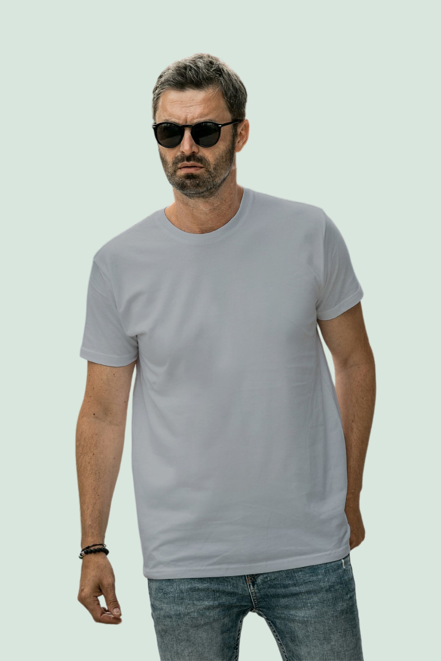 Slate Gray Solid T-shirt Adventure Series